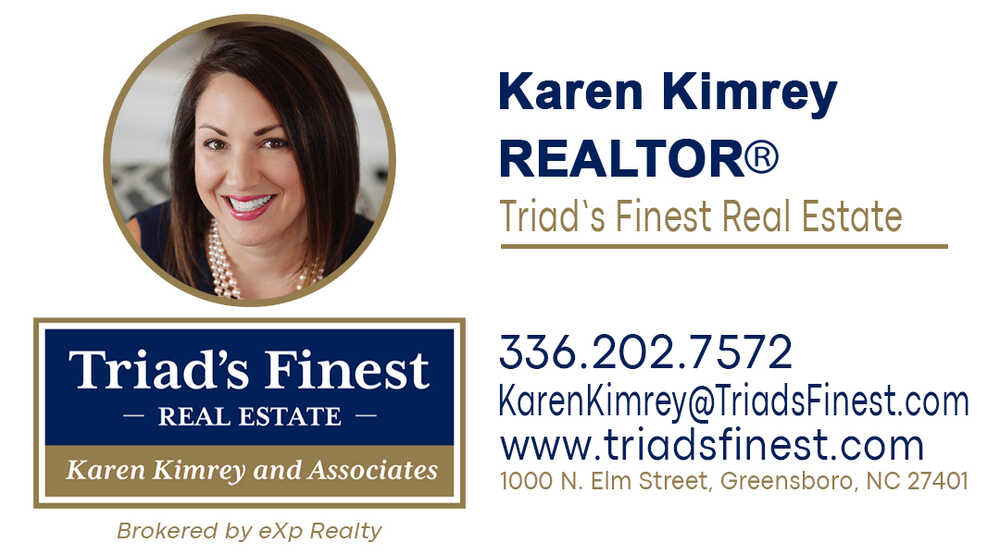 Karen Kimrey with Triad's Finest Real Estate
